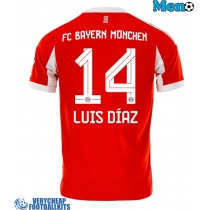 Bayern Munich Luis Diaz #14 Replica Home Shirt 2025-26 Short Sleeve